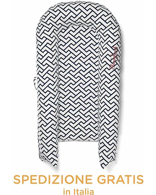 SleepyHead Sleepyhead Grand Pod with Removable Cover, 9 to 36 months, Love Links - 100% cotton Baby Nest