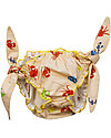 SmomLab Gathered Girl Swim Bottom - Crab - 100% organic cotton girl
