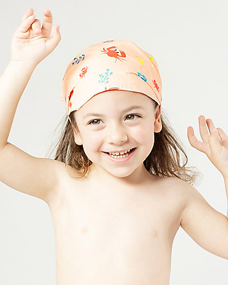 SmomLab Rebecca Bandana Headband - Crabs - 100% Organic Cotton Hair Accessories