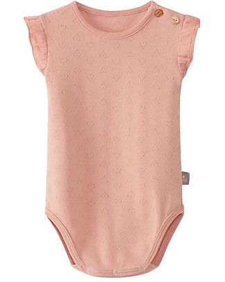 Snug 2 Pack Bodysuits - Terracotta - 100% Cotton Short Sleeves Bodies