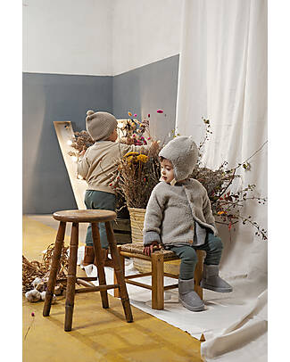 Snug Cotton Fur Hat - Grey Winter Hats