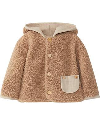 Snug Cotton hooded fur jacket - Nude Jackets