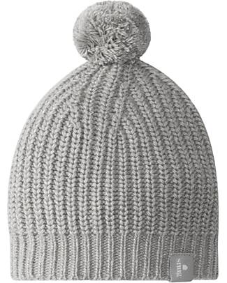 Snug Knitted beanie with pom-pom - Grey Winter Hats