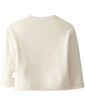 Snug Long-Sleeved Jacket - Natural - Cotton and Linen Cardigans