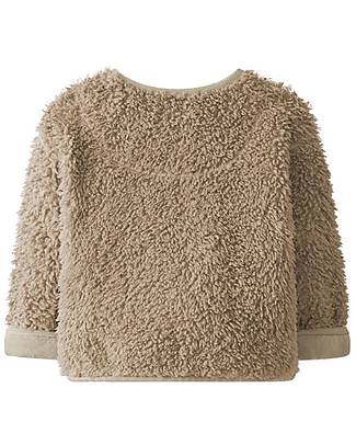 Snug Organic Cotton Fur Jacket - Dark Beige Jackets