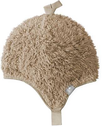 Snug Organic Fur Hat - Dark Beige - Organic Cotton Winter Hats