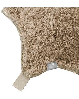 Snug Organic Fur Hat - Dark Beige - Organic Cotton Winter Hats