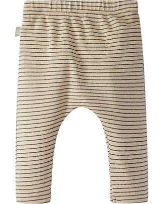 Snug Pants in Organic Cotton - Stripes Trousers
