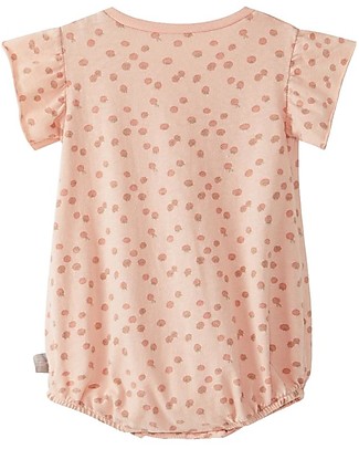 Snug Short Sleeved Shortie - Tomatoes Pink - 100% Cotton Short Sleeves Bodies
