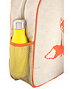 SoYoung Raw Linen Toddler Backpack, Orange Fox - Machine washable! Backpack