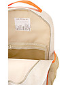 SoYoung Raw Linen Toddler Backpack, Orange Fox - Machine washable! Backpack