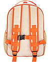 SoYoung Raw Linen Toddler Backpack, Orange Fox - Machine washable! Backpack