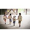 SoYoung Raw Linen Toddler Backpack, Orange Fox - Machine washable! Backpack