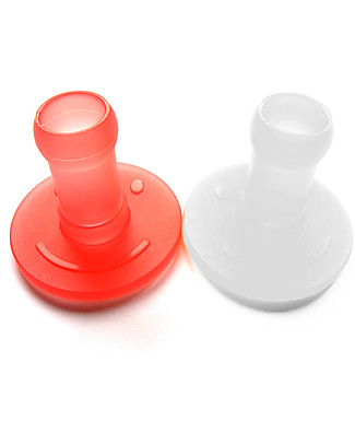 Squiz Set of 2 Squiz Top Soft Silicone Adaptors - Ideal for Babies Reusable Pouch