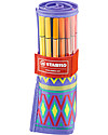 Stabilo Fibre-tip Pens Festival Spirit Rollerset - Case of 25, assorted colours Draw And Color