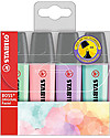 Stabilo Stabilo Boss Pastel Wallet of 4 Draw And Color