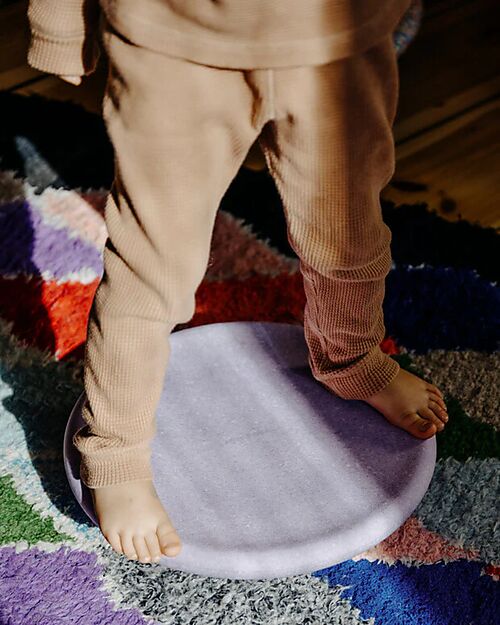 Stapelstein Balance Board - Light Violet - Ideal for balance exercises! Balance Toys_