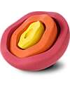 Stapelstein Balance Steps Inside - Warm Classic - Three Different Dimensions! Balance Toys_