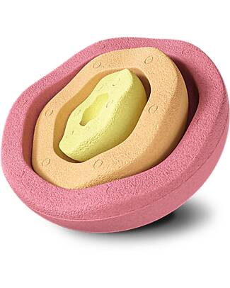 Stapelstein Balance Steps Inside - Warm Pastel - Three Different Dimensions! Balance Toys_