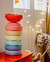 Stapelstein Mini Set of 6 Stackable Elements - Rainbow Set - Pastel - Blush Ideal for Balance Exercises Balance Toys_