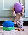 Stapelstein Original Cool Classic - Green Edition - Recyclable Polypropylene - Ideal for balance exercises! Balance Toys_