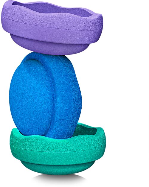 Stapelstein Original Cool Classic - Recyclable Polypropylene - Ideal for balance exercises! Balance Toys_