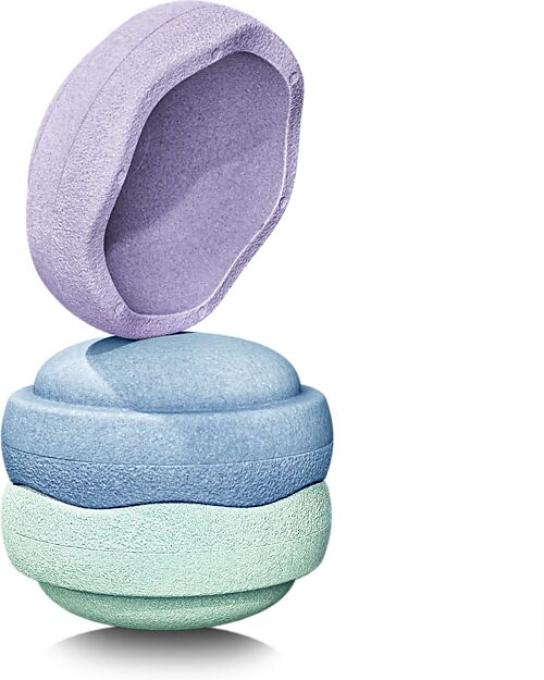 Stapelstein Original Cool Pastel - Recyclable Polypropylene - Ideal for balance exercises! Balance Toys_