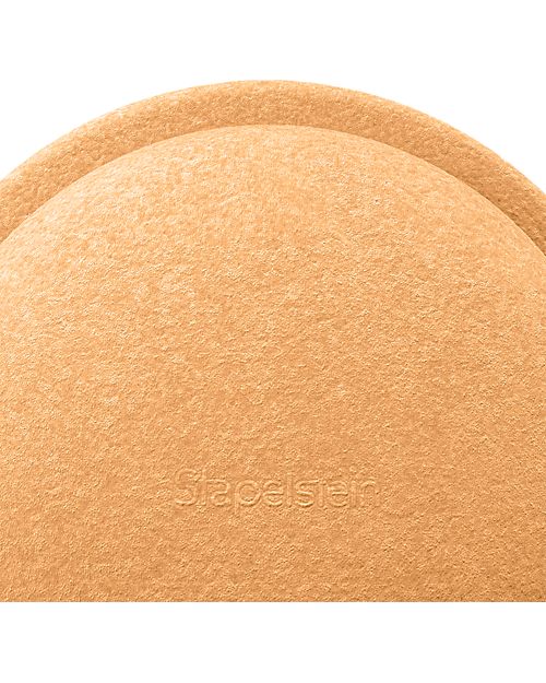 Stapelstein Original Light Orange - Expanded Polypropylene - Ideal for balance exercises! Balance Toys_