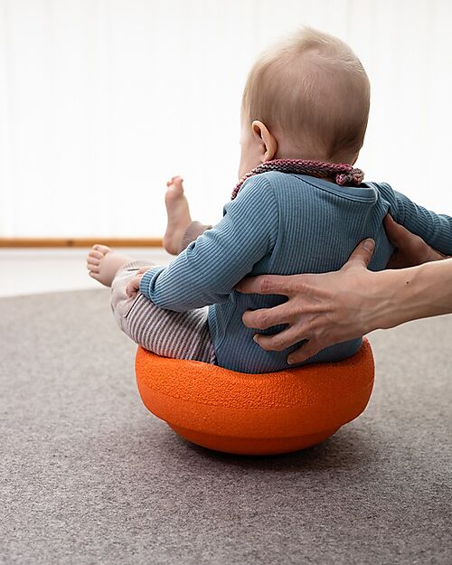 Stapelstein Original Orange - Expanded Polypropylene - Ideal for balance exercises! Balance Toys_