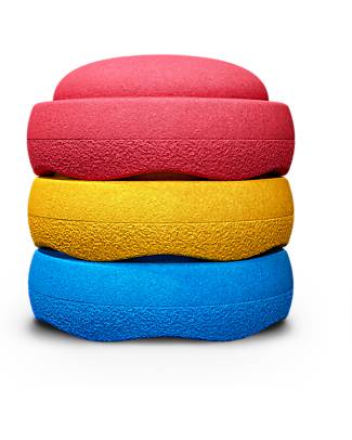 Stapelstein Original Primary Classic - Recyclable Polypropylene - Ideal for balance exercises! Balance Toys_