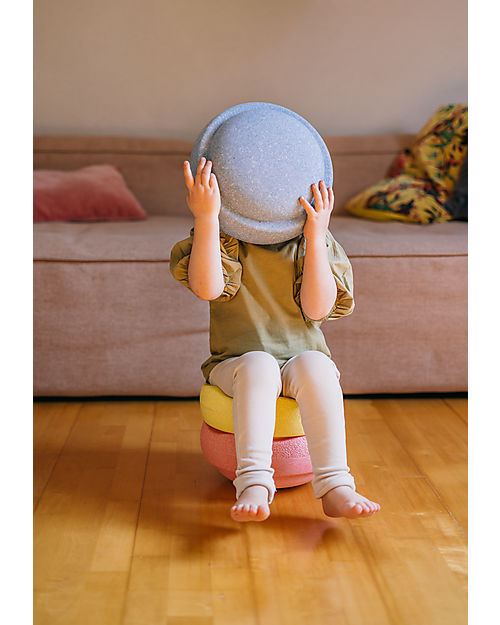 Stapelstein Original Primary Pastel - Recyclable Polypropylene - Ideal for balance exercises! Balance Toys_