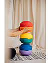 Stapelstein Original Rainbow Classic- Recyclable Polypropylene - Ideal for balance exercises! Balance Toys_