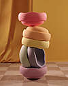 Stapelstein Original Rainbow Pastel - Recyclable Polypropylene - Ideal for balance exercises! Balance Toys_