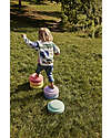 Stapelstein Original Rainbow Pastel - Recyclable Polypropylene - Ideal for balance exercises! Balance Toys_