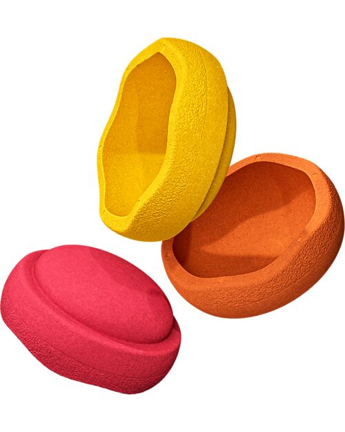 Stapelstein Original Warm Classic - Recyclable Polypropylene - Ideal for balance exercises! Balance Toys_
