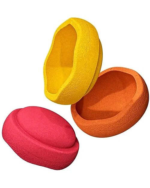 Stapelstein Original Warm Classic - Recyclable Polypropylene - Ideal for balance exercises! Balance Toys_