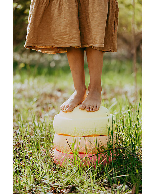 Stapelstein Original Warm Pastel - Recyclable Polypropylene - Ideal for balance exercises! Balance Toys_