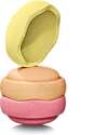 Stapelstein Original Warm Pastel - Recyclable Polypropylene - Ideal for balance exercises! Balance Toys_