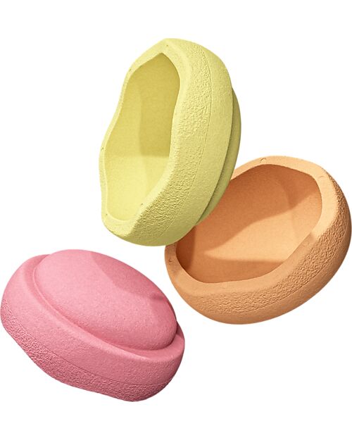 Stapelstein Original Warm Pastel - Recyclable Polypropylene - Ideal for balance exercises! Balance Toys_