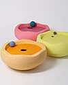 Stapelstein Original Warm Pastel + Rolling Discs Set - Warm Pastel Balance Toys_