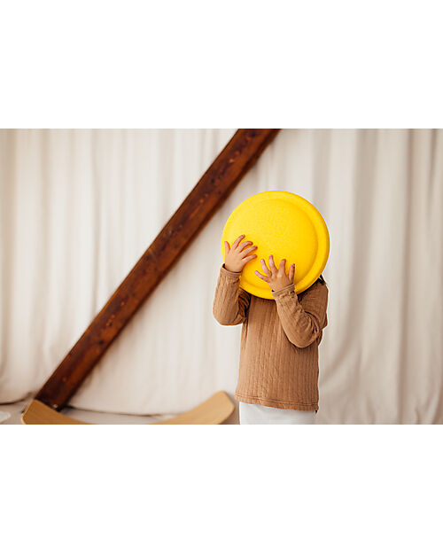 Stapelstein Original Yellow - Expanded polypropylene - Ideal for balance exercises! Balance Toys_