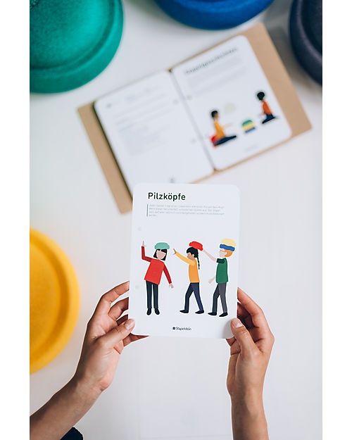 Stapelstein Play Cards italian - 24 Playing cards A5 - Funny and creative! Balance Toys_