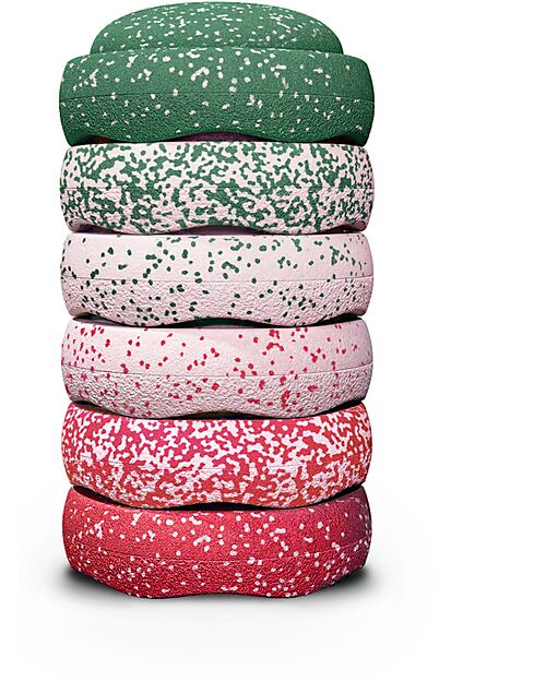 Stapelstein Set 6 Elementi Impilabili - Blush Special - Edizione Limitata Speciale Balance Toys_