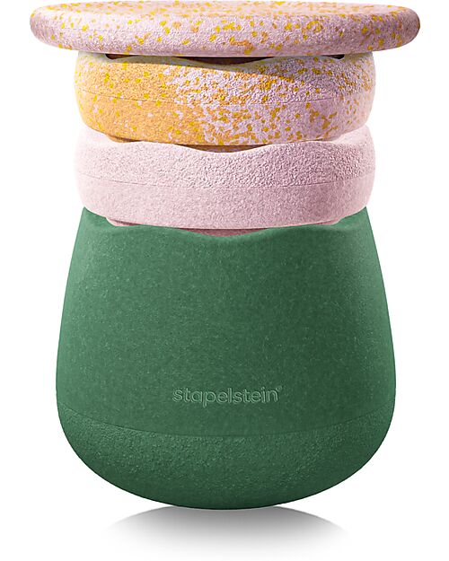 Stapelstein Set Dynamic All - Spring Special - Water Lily - Movement, Play and Design in One! Balance Toys_