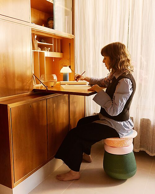 Stapelstein Set Dynamic All - Spring Special - Water Lily - Movement, Play and Design in One! Balance Toys_