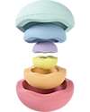 Stapelstein Set of 6 Balance Steps Inside - Rainbow Pastel - Three Different Dimensions! Balance Toys_