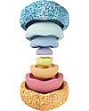 Stapelstein Set of 8 Elements - Inside Set - Pastel Balance Toys_