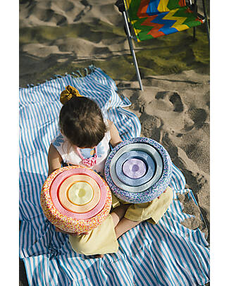 Stapelstein Set of 8 Elements - Inside Set - Pastel Balance Toys_