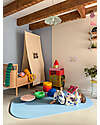 Stapelstein Versatile Mat - Light Blue - Recycled Material - For Movement and Family Well-being Playmats