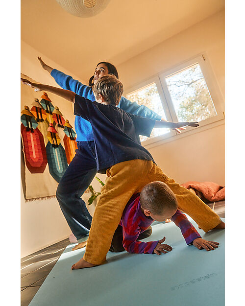 Stapelstein Versatile Mat - Light Green - Recycled Material - For Movement and Family Well-being Playmats